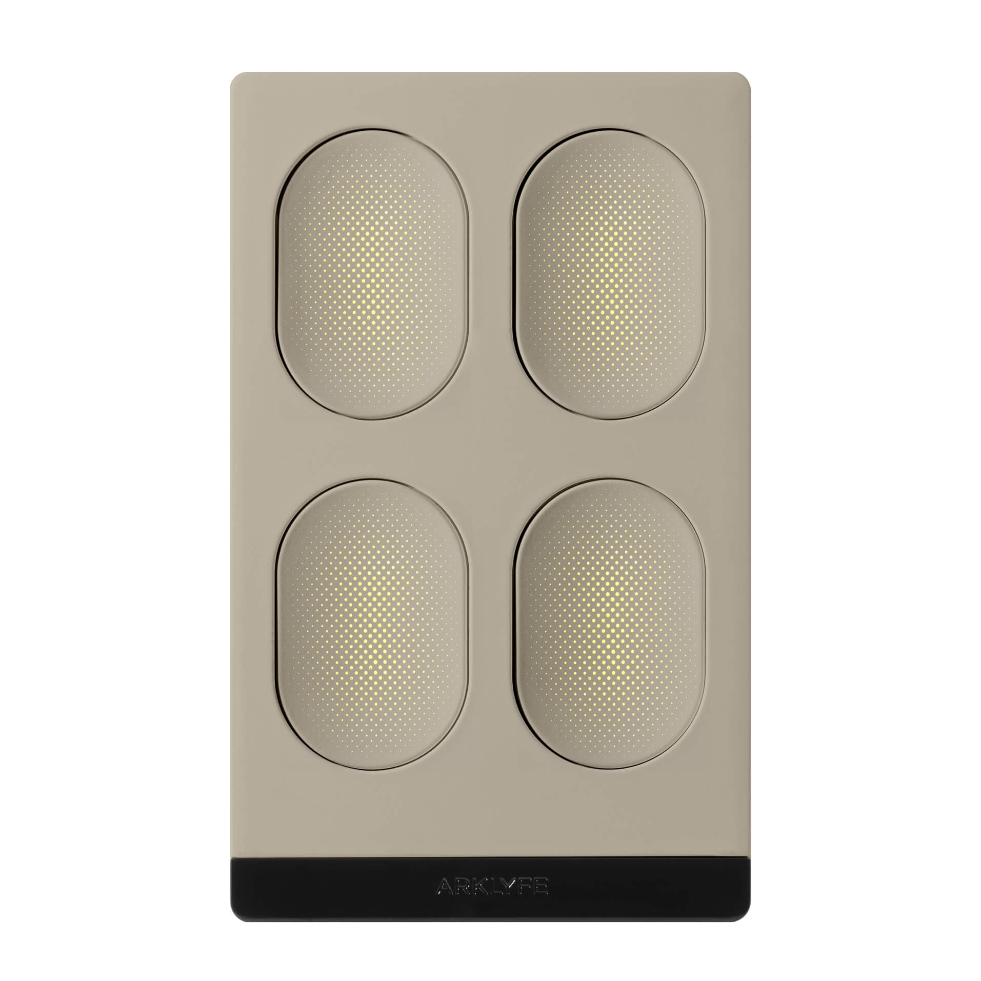 Knx Standard Smart Switch Decorative Panel Finish — Misty Nickel | Arklyfe Australia
