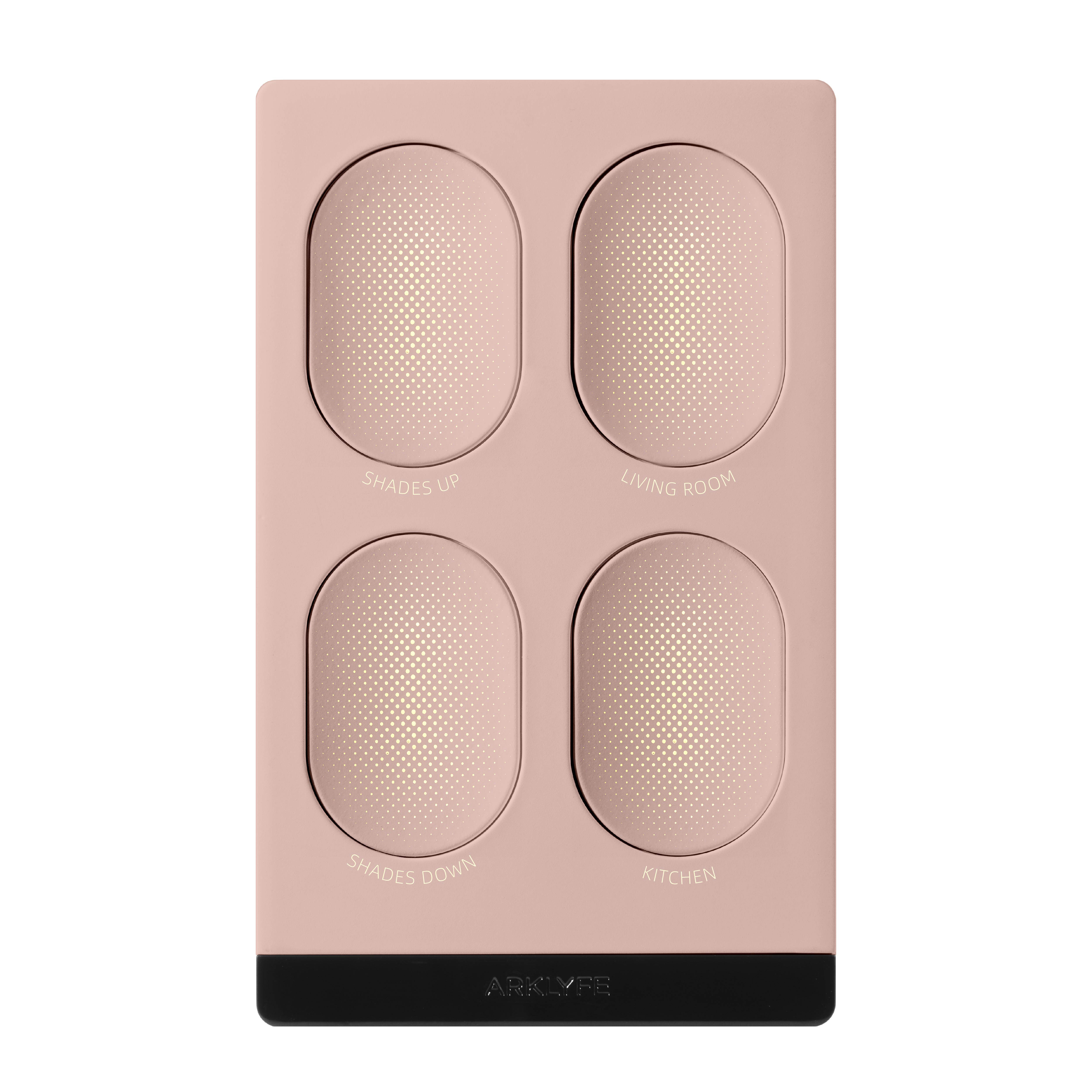 StellarTrack illuminated Matter over Thread smart switch — Pomegranate Pink panel | Arklyfe Australia