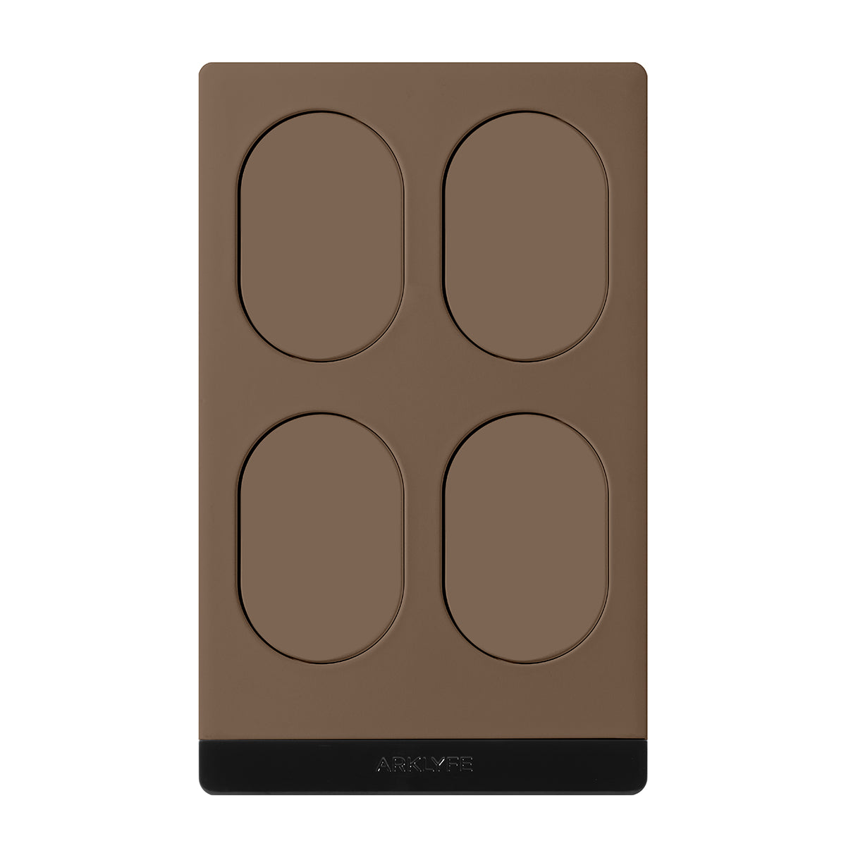 StellarTrack non-illuminated Matter over Thread smart switch — Amber Copper panel | Arklyfe Australia