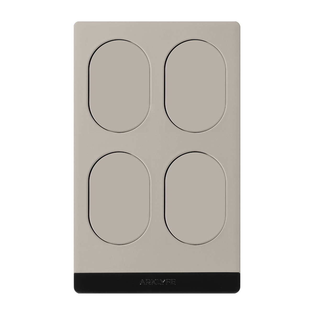 StellarTrack non-illuminated Matter over Thread smart switch — Warm Limestone panel | Arklyfe Australia