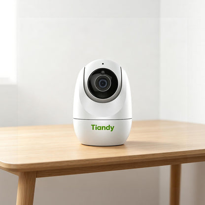 TC-H342N 4MP Wi-Fi PT Camera shown in a proposed installation setting