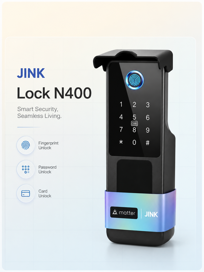 JINK Lock N400 access methods promotional graphic