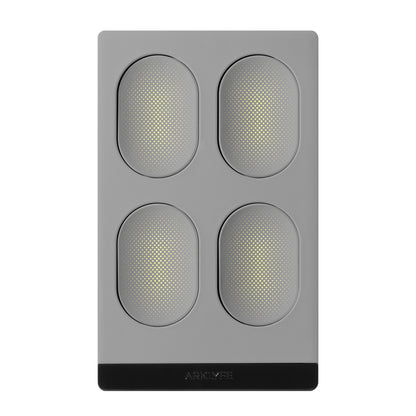 Knx Standard Smart Switch Decorative Panel Finish — Frost Grey | Arklyfe Australia