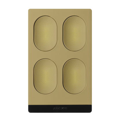 Knx Standard Smart Switch Decorative Panel Finish — Liquid Gold Copper | Arklyfe Australia