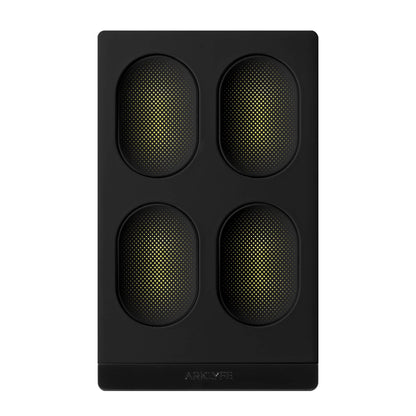 Knx Standard Smart Switch Decorative Panel Finish — Midnight Steel | Arklyfe Australia