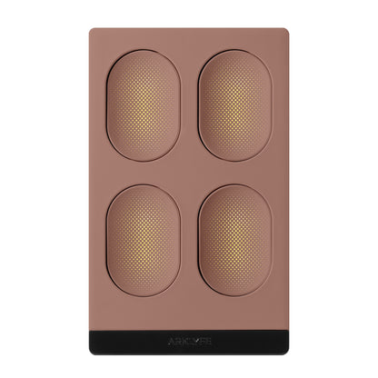 Knx Standard Smart Switch Decorative Panel Finish — Rose Gold | Arklyfe Australia