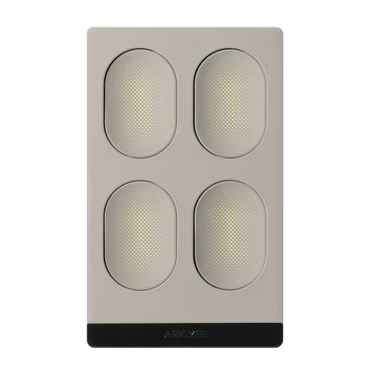 Knx Standard Smart Switch Decorative Panel Finish — Warm Limestone | Arklyfe Australia