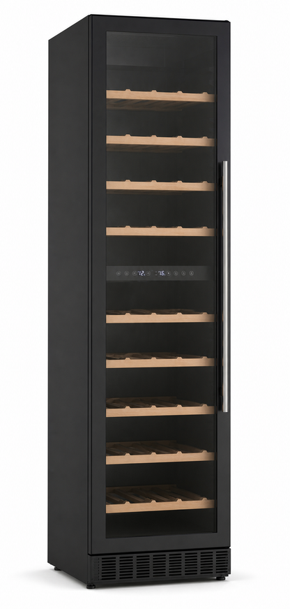 Arklyfe Large Capacity Dual Zone Wine Cooler — illustrative product render of the tall freestanding 171-bottle 415L dual-zone wine cooler
