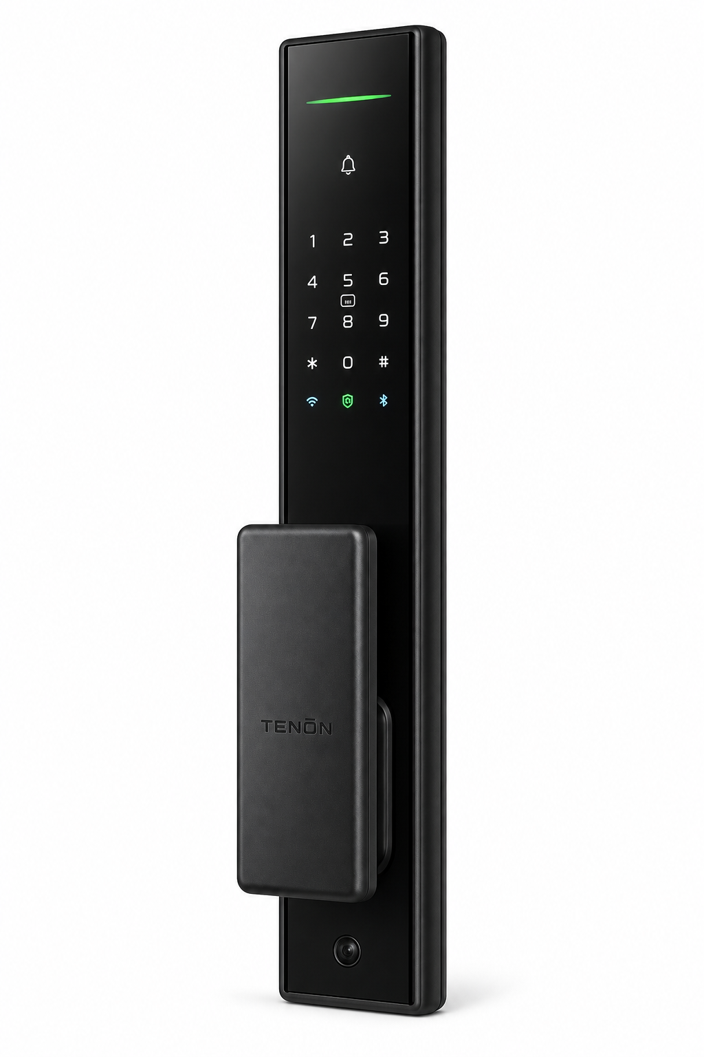 Arklyfe Smart Lock A5 – tall slim push-pull smart lock with keypad and protruding fingerprint module | Arklyfe Australia