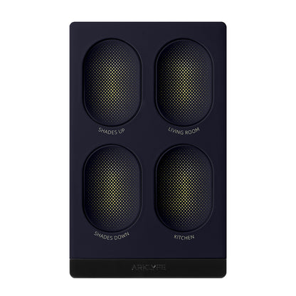 StellarTrack illuminated Matter over Thread smart switch — Cosmic Grey panel | Arklyfe Australia