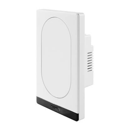 StellarTrack Matter Smart Switch with Built-in Light & Sensor (Thread) 1-Gang White — Side View | Arklyfe Australia