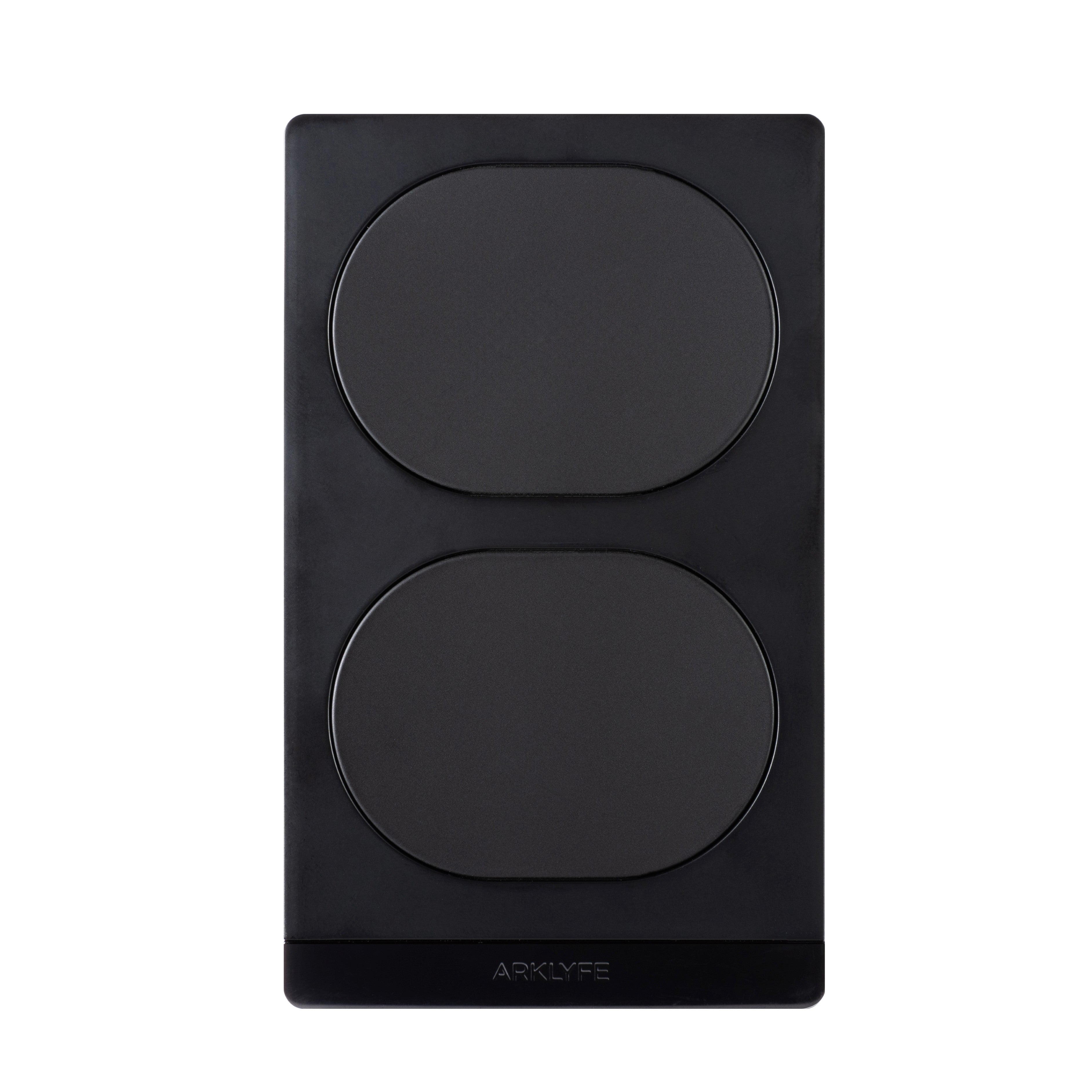 StellarTrack non-illuminated Matter over Thread smart switch — 2-button black | Arklyfe Australia