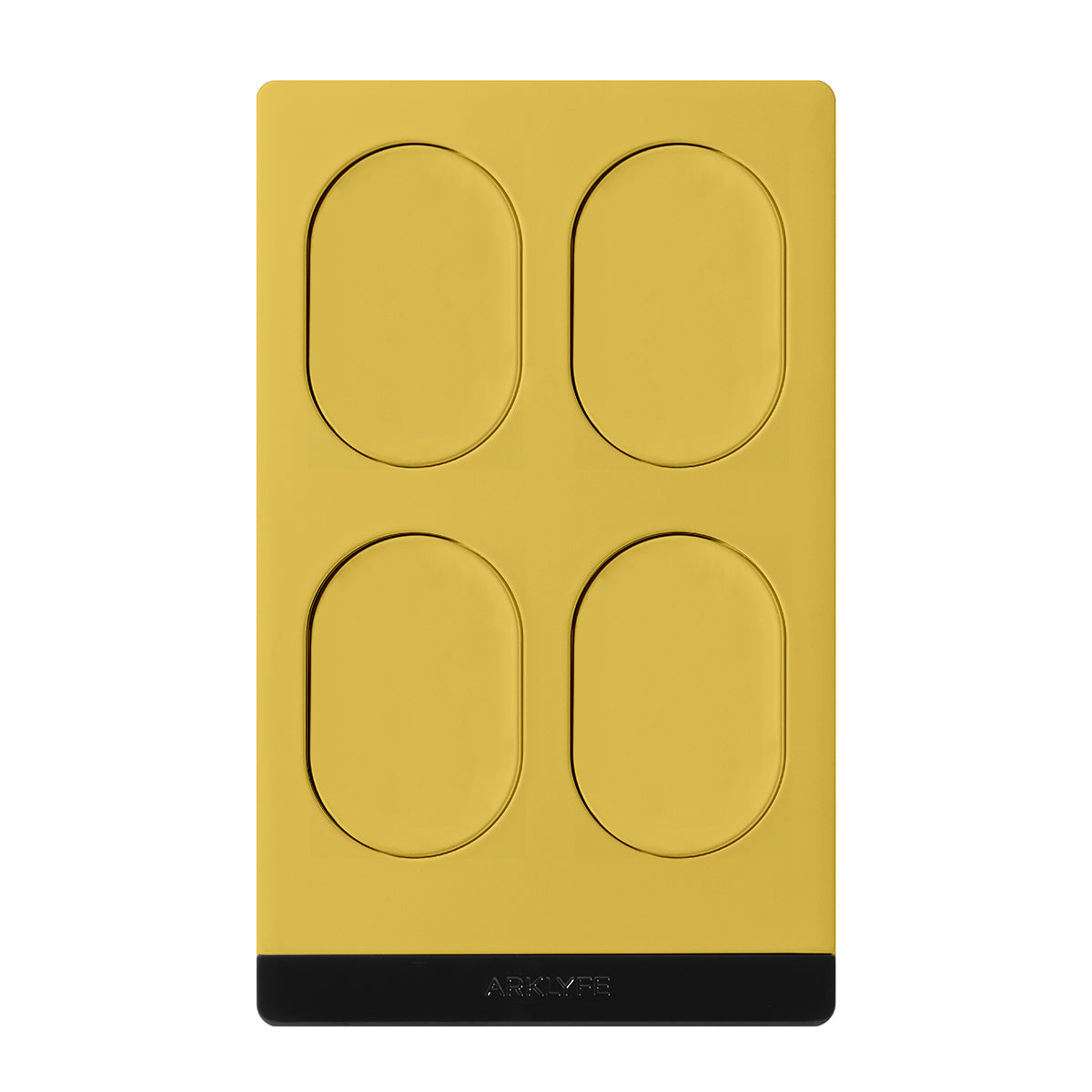StellarTrack non-illuminated Matter over Thread smart switch — Daisy Yellow panel | Arklyfe Australia