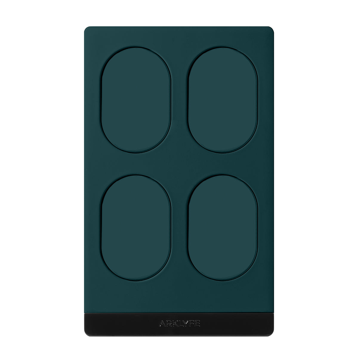 StellarTrack non-illuminated Matter over Thread smart switch — Deep Emerald panel | Arklyfe Australia