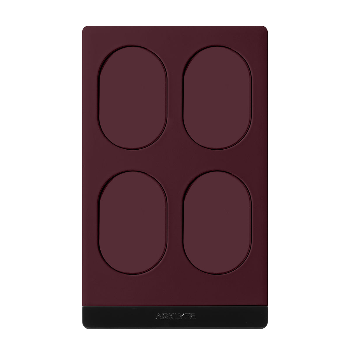 StellarTrack non-illuminated Matter over Thread smart switch — Deep Red panel | Arklyfe Australia
