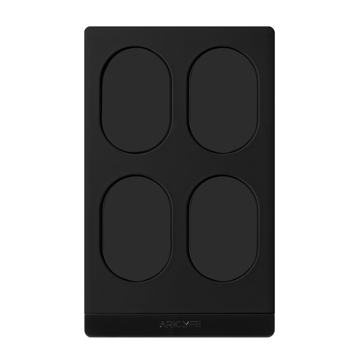 StellarTrack non-illuminated Matter over Thread smart switch — Midnight Steel panel | Arklyfe Australia