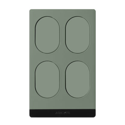 StellarTrack non-illuminated Matter over Thread smart switch — Misty Pine Green panel | Arklyfe Australia