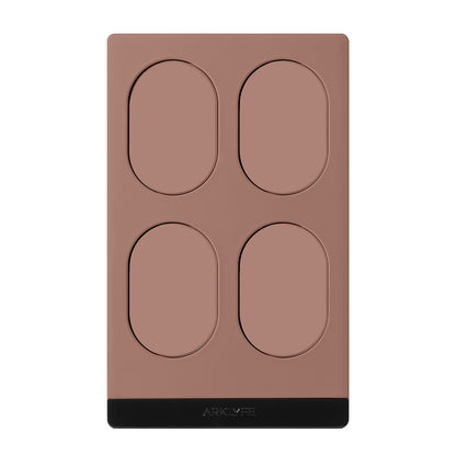 StellarTrack non-illuminated Matter over Thread smart switch — Rose Gold panel | Arklyfe Australia