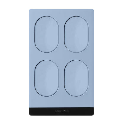 StellarTrack non-illuminated Matter over Thread smart switch — Soft Blue panel | Arklyfe Australia