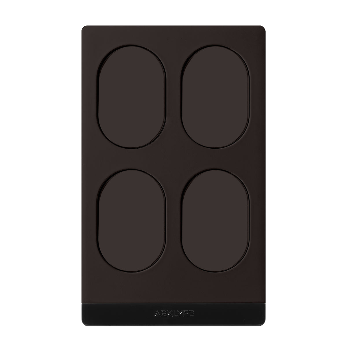 StellarTrack non-illuminated Matter over Thread smart switch — Terracotta Brown panel | Arklyfe Australia