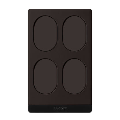 StellarTrack non-illuminated Matter over Thread smart switch — Terracotta Brown panel | Arklyfe Australia